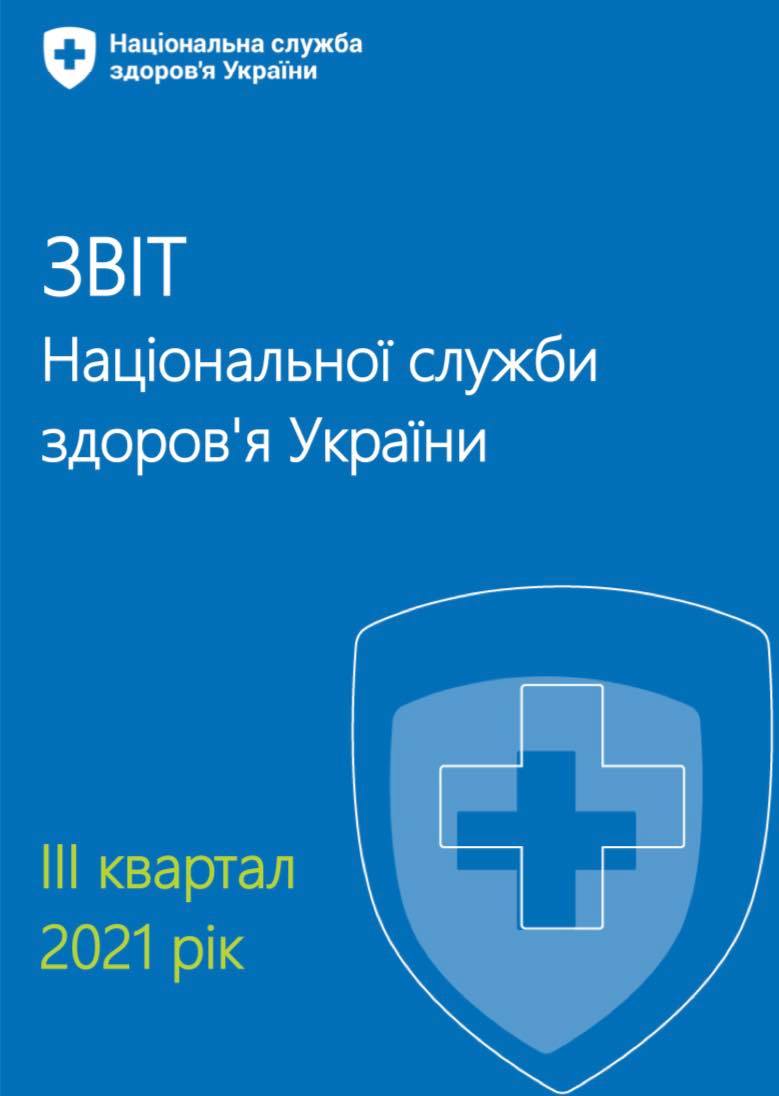 Звіт НСЗУ за ІІІ-й квартал 2021 року