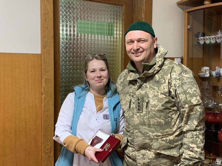 Нагороджено лікарку-волонтерку Кудрінську Марію Федорівну