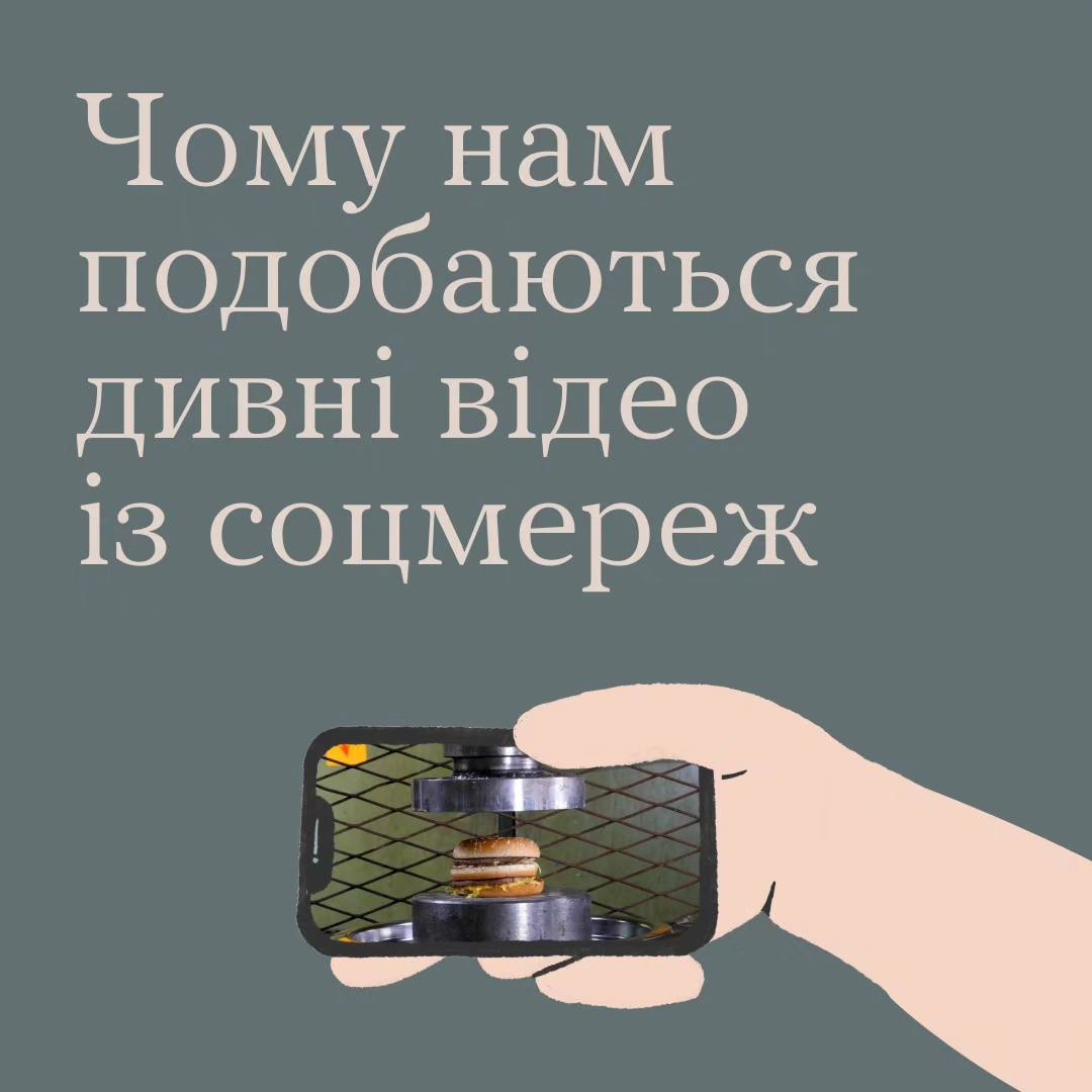 Чому нам подобаються дивні відео із соцмереж