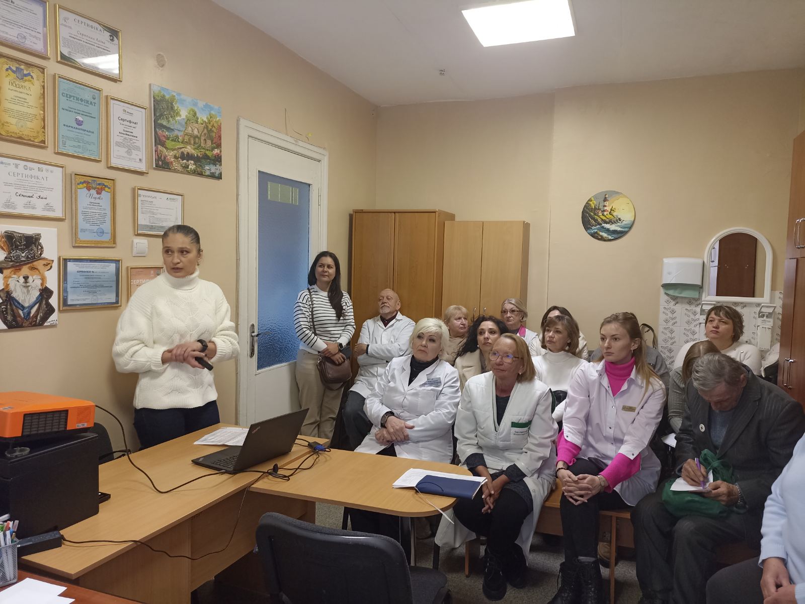 Лекція на тему:"Роль статинотерапії у профілактиці серцево-судинних захворювань та атеросклерозу"