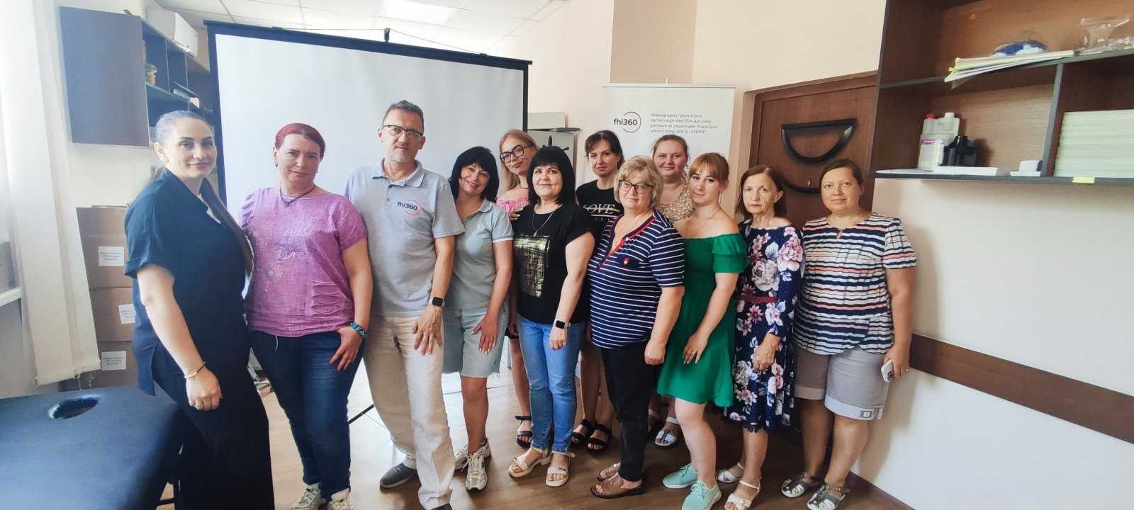 Проведено тренінг для медичних працівників на тему:"Реабілітація маломобільних пацієнтів"