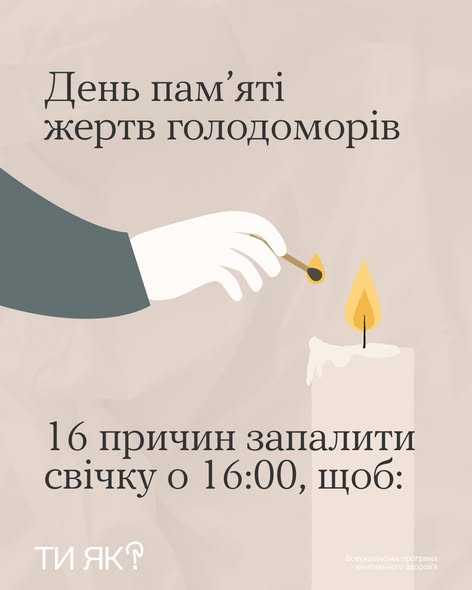 День пам'яті жертв голодоморів
