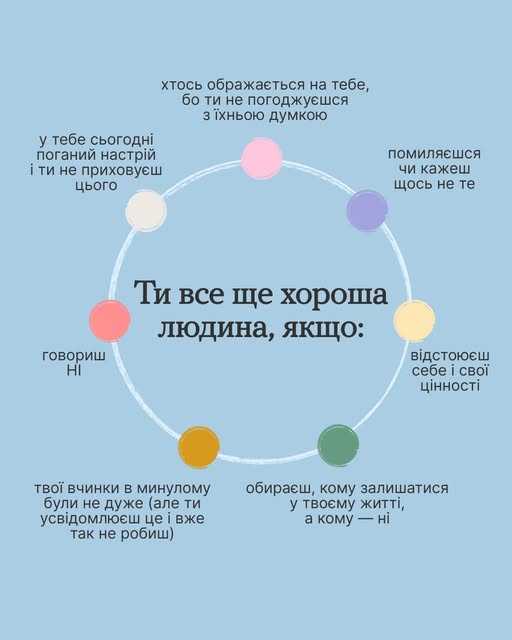 Ти все ще хороша людина, якщо: